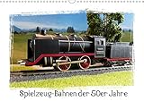 Autor(in): Peter Huschka Spielzeug-Bahnen der 50er Jahre (Wandkalender 2021 DIN A3 quer)