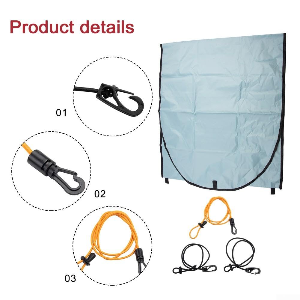 Tettuccio per kayak in Nylon Ripstop Impermeabile Leggero Tettuccio