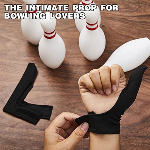 Charniol Bowling Thumb Saver Protector 2 Pcs Thumb Guard Bowling Thumb Sock Compact And Lightweight Bowling Gloves For Bowling Ball Men Women Right Hand #TOP6