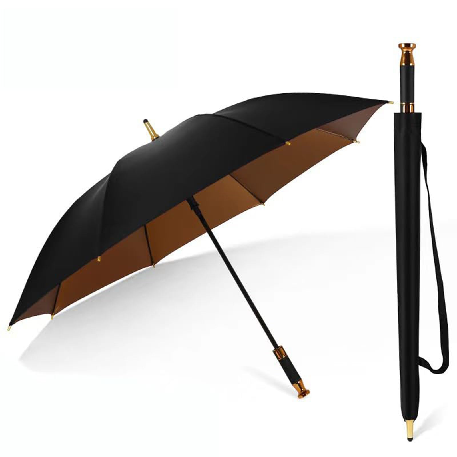 GNTHERF Car Portable Umbrella,for Audi A4 2007-2025 Windproof Travel Sunshade Umbrellas Doubles Automatic Open Close Folding Outdoor Umbrella