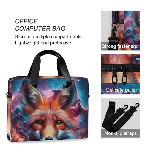 Funda para portátil ALAZA Fox Head Galaxy 13-15.6 pulgadas miniatura 5