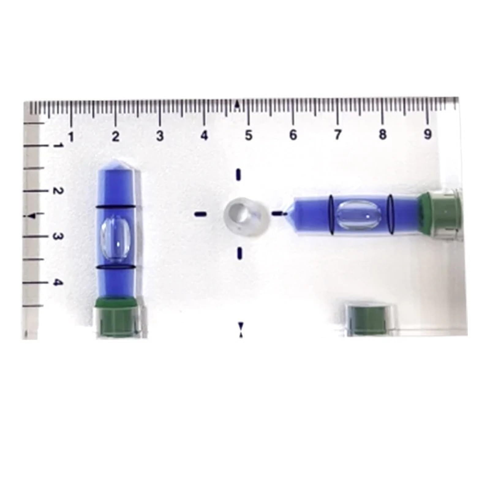1 nivelador de burbujas con regla de nivel de burbuja. | 1pcs Spirit Level Ruler Bubble Leveler(NO Magnet)