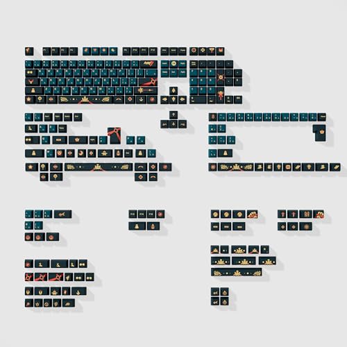 Songque Shadowdimmer set de keycaps premium avec sous-main Fortune