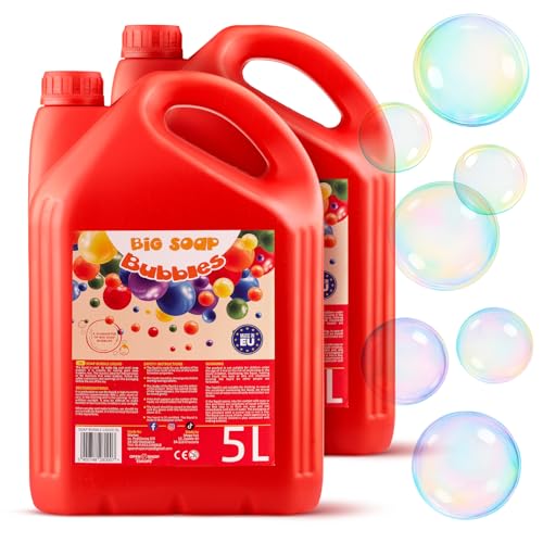 Big Soap Bubbles PRO Seifenblasenflüssigkeit 2 x 5 Liter