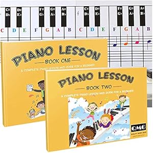 Qmg NoteChart Księga 1 i 2 Podręczniki Fortepianowe