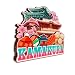 Autucson Refrigerator Magnet for Kamakura Japan Decorative Fridge Magnet City Travel Souvenir Tourist Gifts Classic Landmarks Handmade Crafts Home Decoration 667