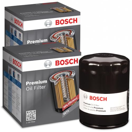 BOSCH 3300 Premium Oil Filter With FILTECH Filtration Techno...