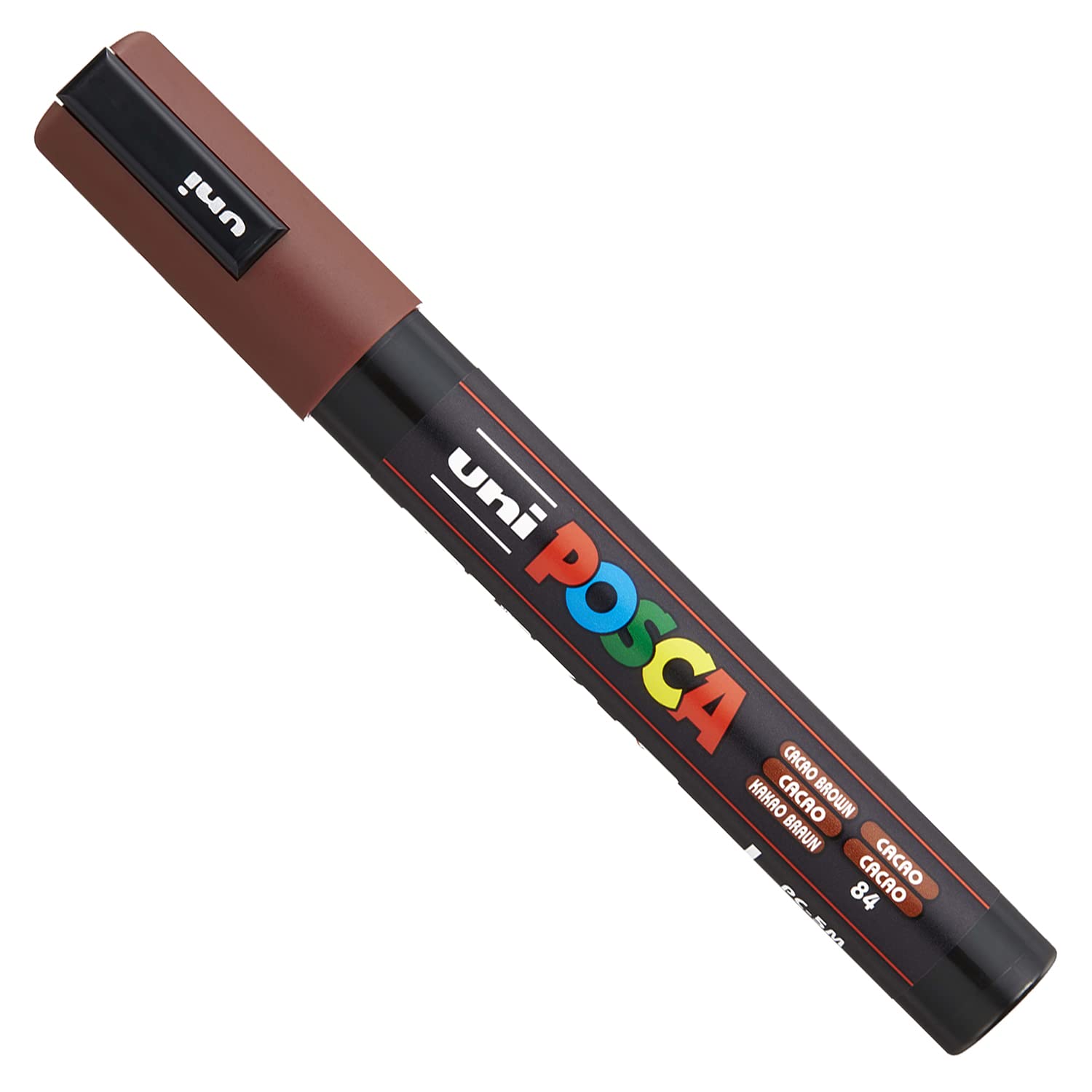 Posca - PC-5M - Rotuladores de pintura artística - 1,8-2,5 mm - Juego de tonos industriales de 8 en caja de regalo
