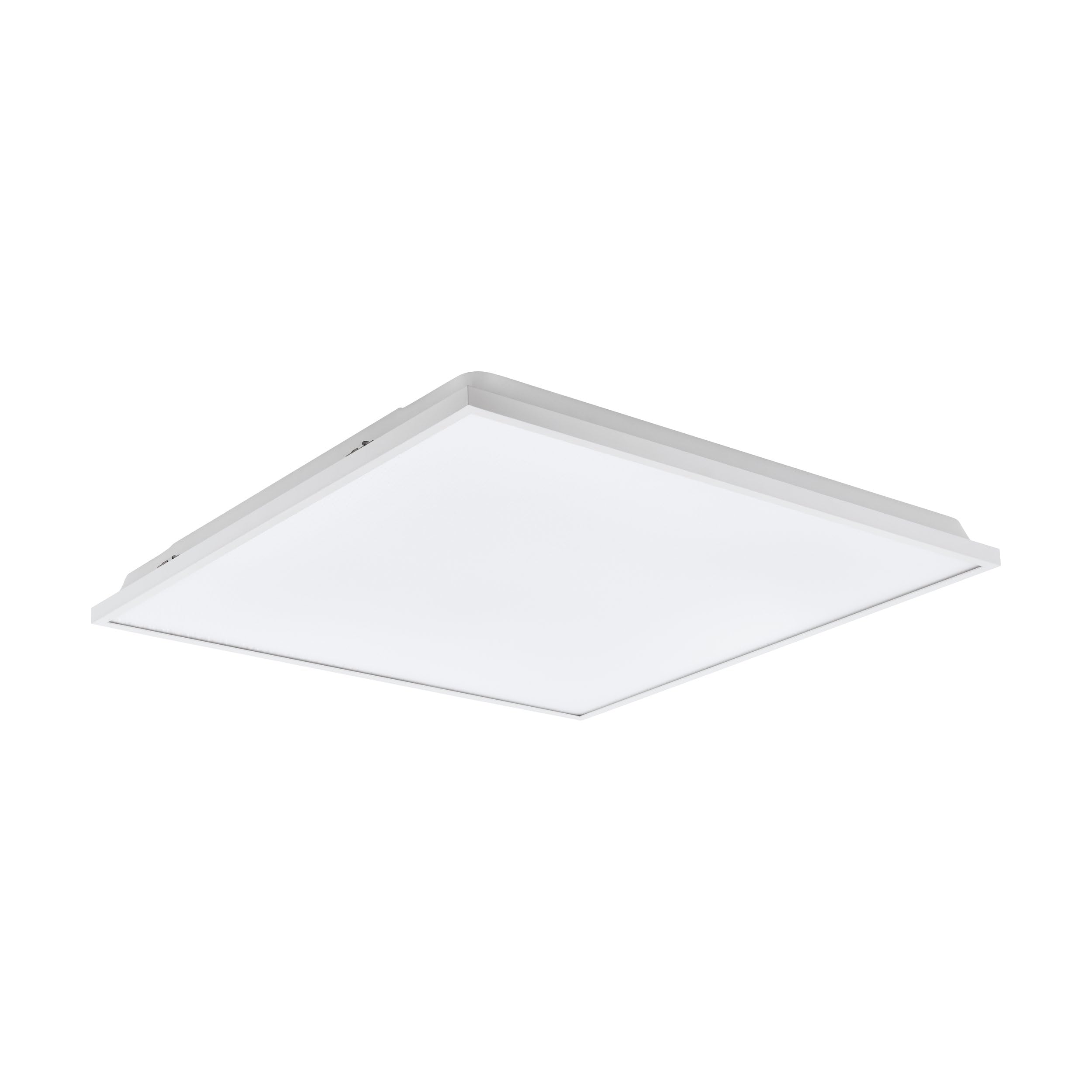 Plafonnier LED Urtebieta lampe de plafond en métal blanc neutre 59,5 cm