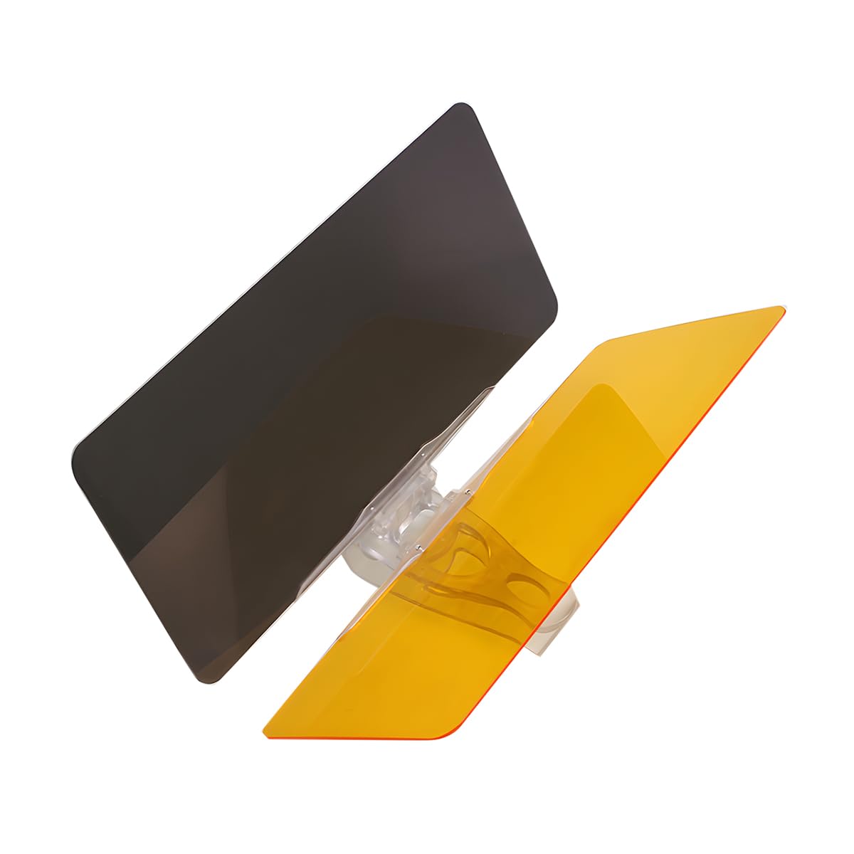 JNNJ Parasol Antideslumbrante 2 En 1 para Coche, Parasol Antideslumbrante Ajustable para Coche, 2 en 1 Parasol Polarizado para una Visión más Clara y Seguridad al Conducir, para Coche, Furgonetas