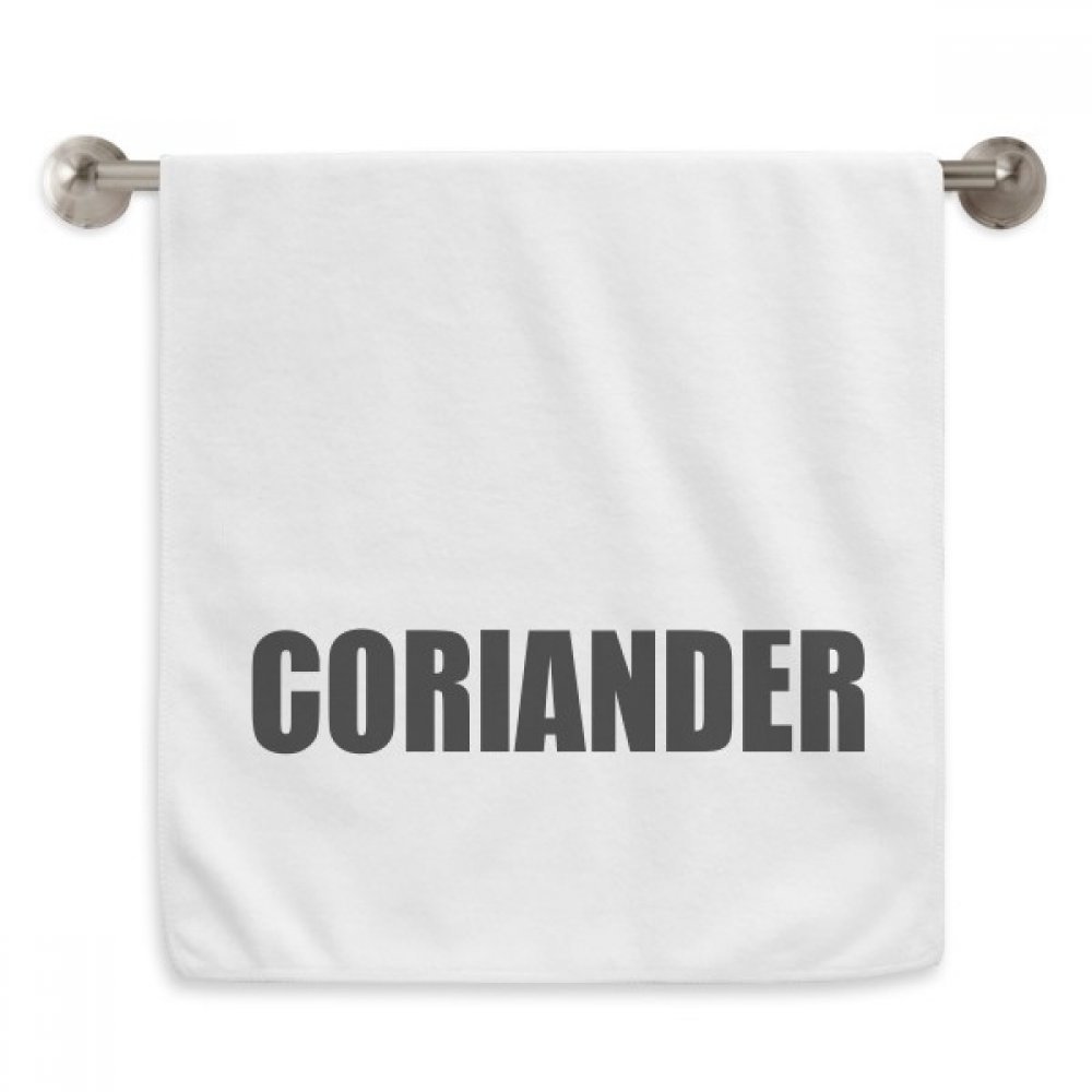 Serviettes coriandre 13x29 pouces essuie-mains moelleux blanc
