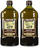 Kirkland Signature 2 x Organic Extra Virgin Olive Oil, 2 Liters