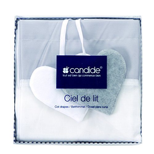 candide Ciel de Lit/Rideaux 136 x 155 cm 2 Pièces
