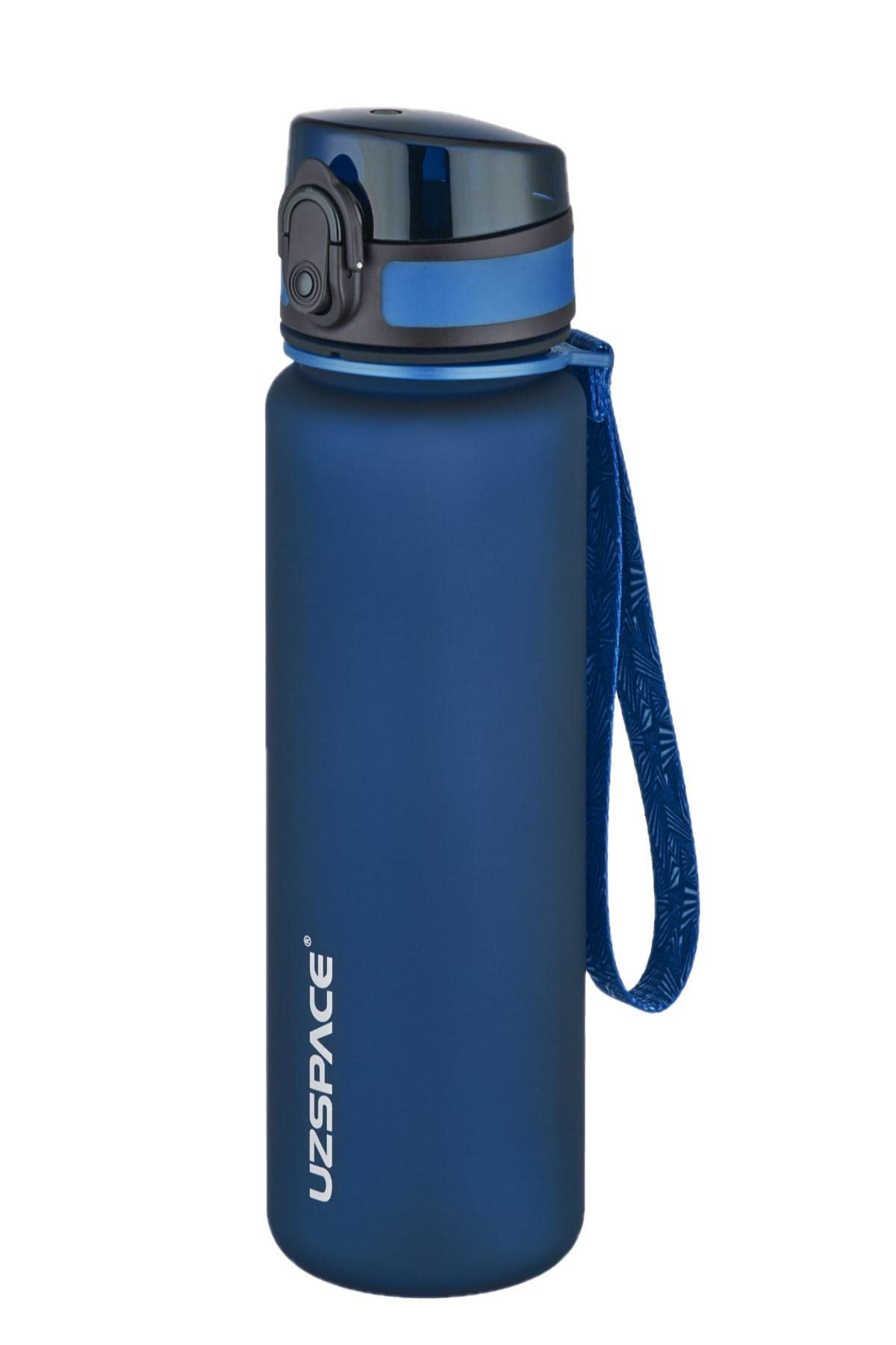 Uzspace 3026 Tritan Su Matarası 500 ml Renk Seçenekli Lacivert