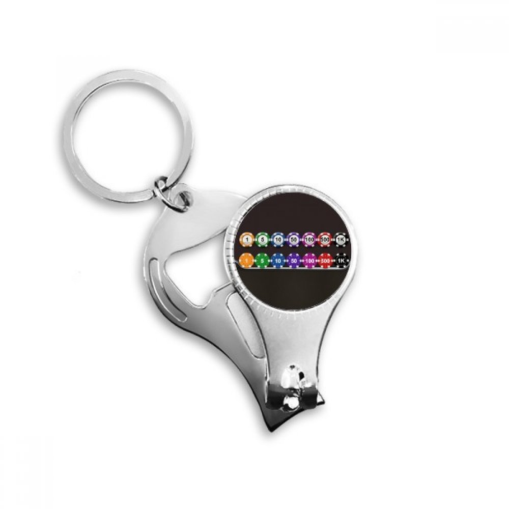 Pince à ongles avec décapsuleur latérale ergonomique coupe nette