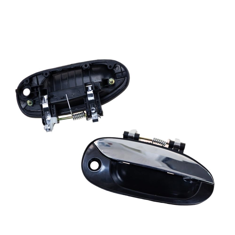 Zmyozdo Front Right Automotive Parts Exterior Door Handle Chrome Rear Front Black For Kia For Carens(Front Right)