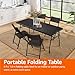 Amazon Basics Folding Table 6 ft Black