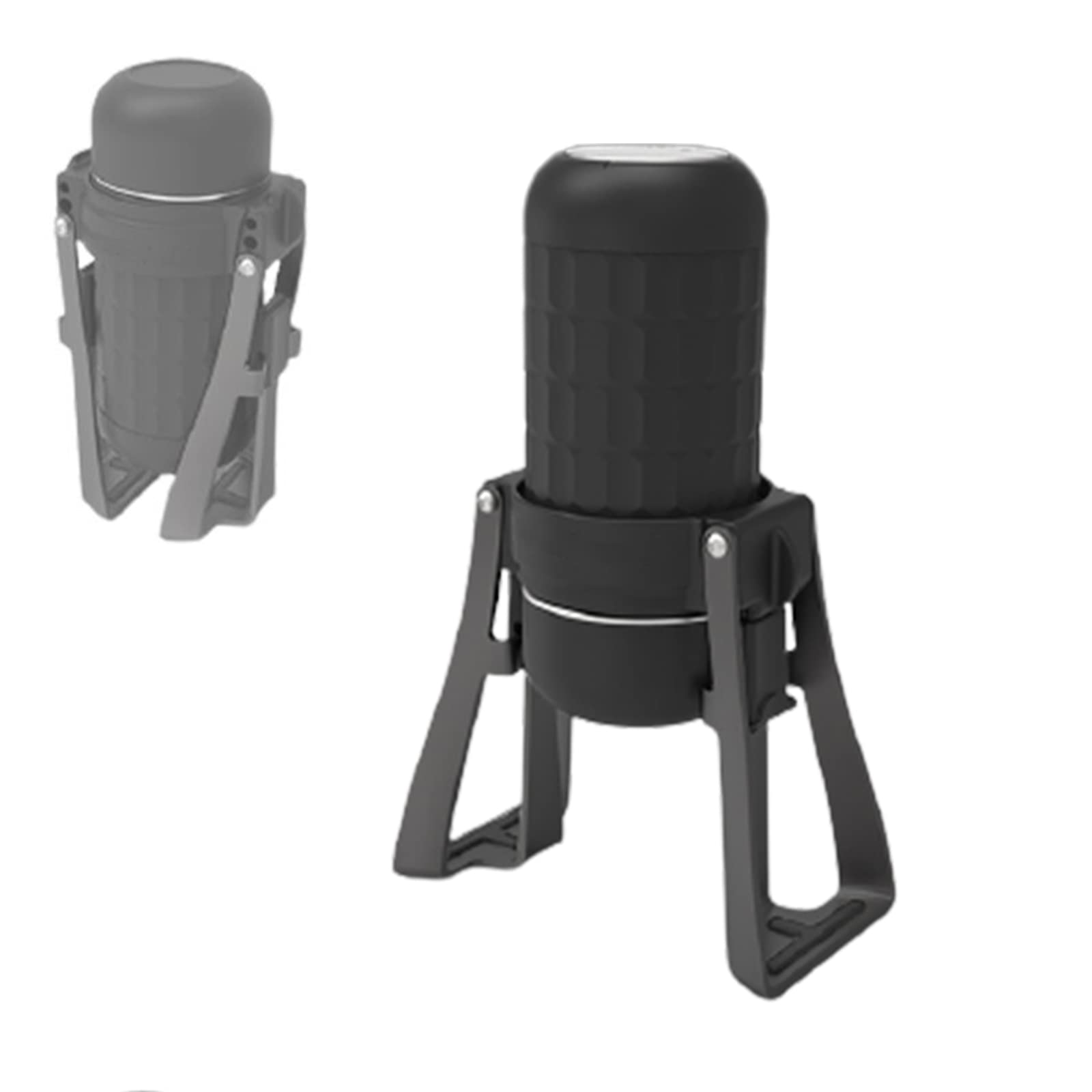 Macchina da caffè Portatile Pressata a Mano Piccola Capsula Pieghevole per caffè Espresso in Polvere per Uso Generale Adatta per la Guida in Ufficio e in Viaggio