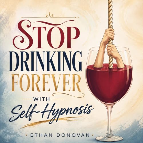 Stop Drinking Forever with Self-Hypnosis Audiolibro Por Ethan Donovan arte de portada