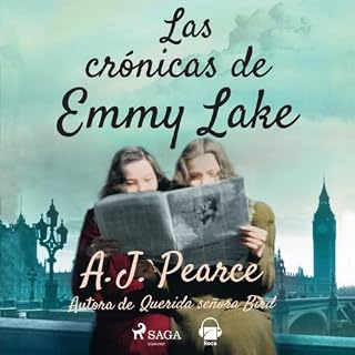 Diseño de la portada del título Las cr&oacute;nicas de Emmy Lake