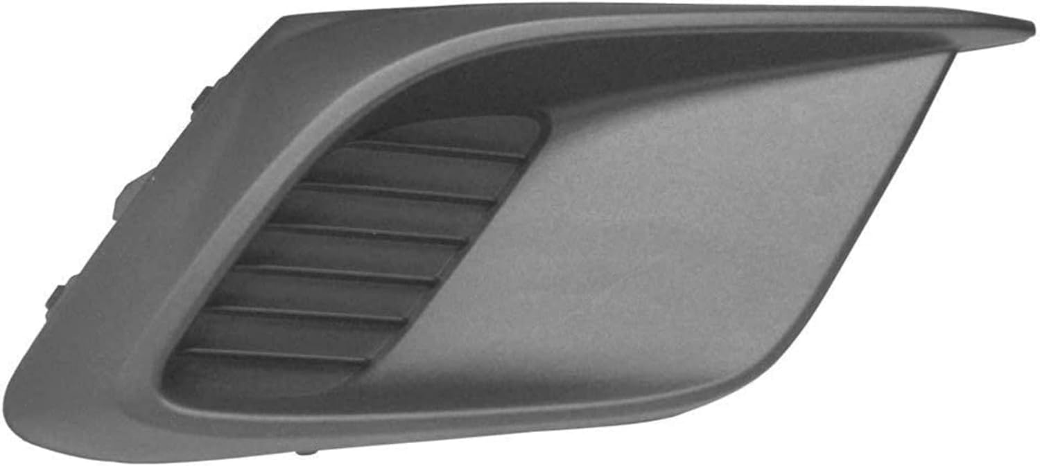 I-Match Auto Parts Front Right Passenger Side Fog Light Bezel Cover Grille Trim Black Textured For 2014 2015 2016 Mazda 3 Sedan, Hatchback BHN150C11A MA1039122