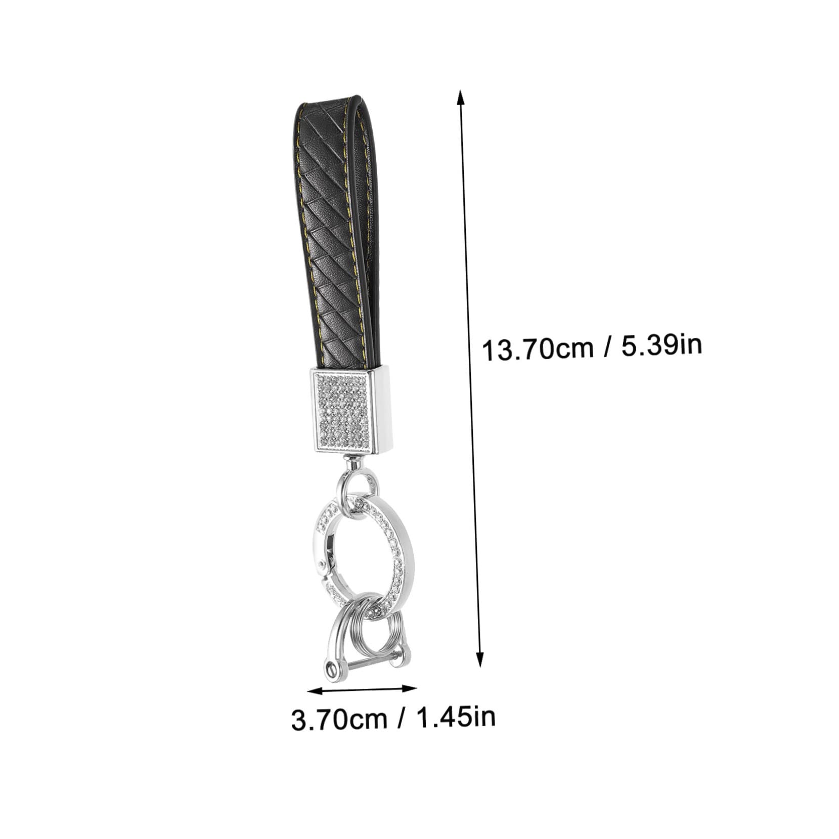 Catena Chiave Dell'Automobile Accessori Per Auto Per Le Donne Cordini Per Le Chiavi Mens Cordino Glitter Portachiavi Con Strass Chiave Cordino Fasce Da Polso Per Le Donne Della