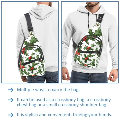 Mochila cruzada multicolor para caminar cómodo en eventos de Año Nuevo 3
