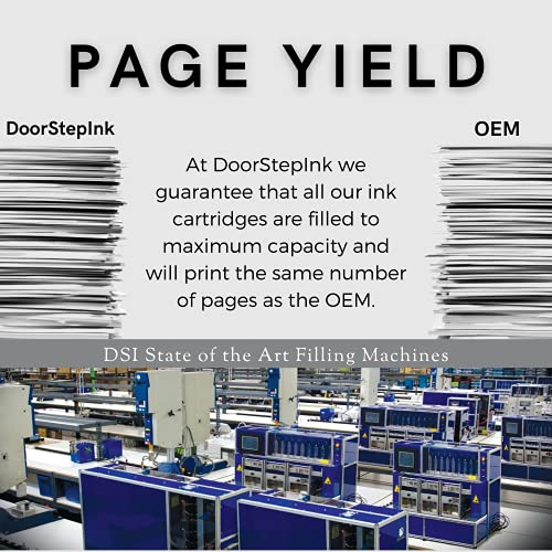 Doorstepink Remanufactured In The Usa Ink Cartridge Replacements For Canon Pg-245Xl 245 Xl 243Xl 243 Xl 2 Black Ink Cartridges For Pixma Ip2850 Ip2820 Mg2520 Mx490 Tr4520 Ts3350 Ts3322 Shows Ink Level #TOP1