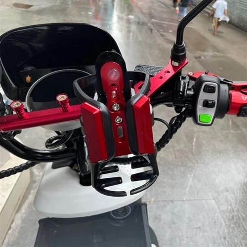 Portavasos para motocicleta universal negro miniatura 4