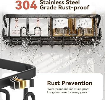 YASONIC Shower Caddy Adhesive 11 Pack