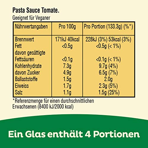 MIRÁCOLI Pasta Sauce Klassiker, 6 Gläser (6 x 400g)
