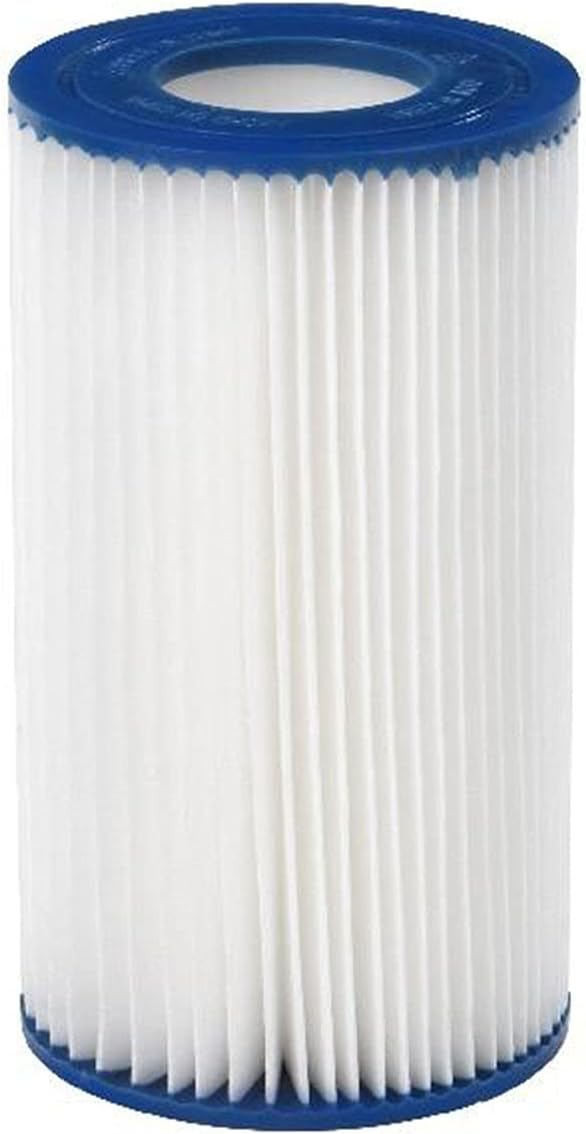 JLeisure Avenli 290589 4.17 x 8 Filter Cartridge Replacement Part for Jilong and Intex Filter 530, 800, and 1,000 Gallon Swimming Pools (6 Pack)