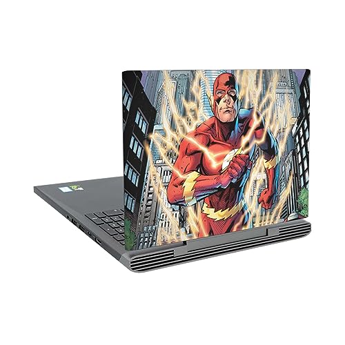 Skin The Flash anti-rayure en vinyle pour masquer les défauts sur Dell Inspiron 15 7000 P65F