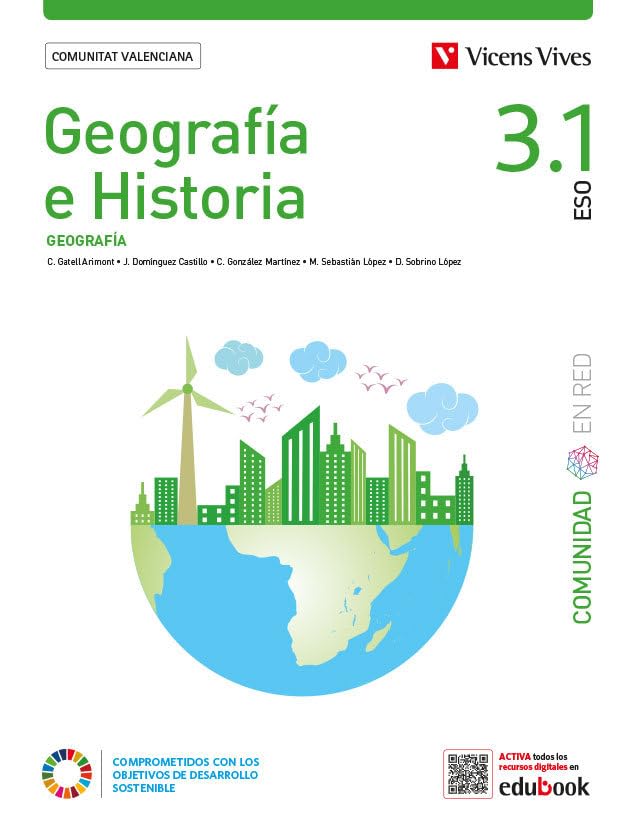 GEOGRAFIA E HISTORIA 3 (3.1-3.2) VC (COMUNIDAD ER) - 9788468289724