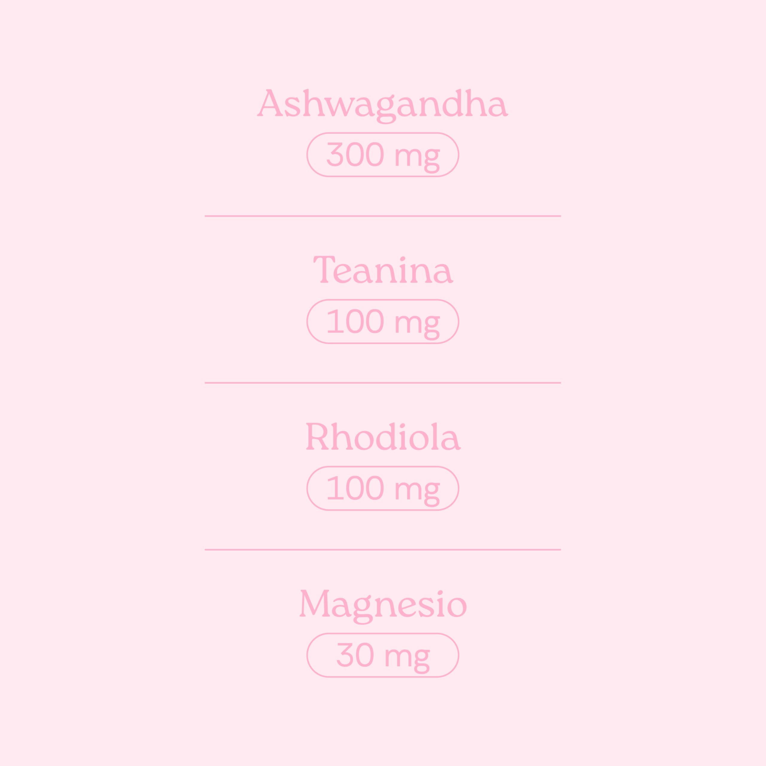 Ashwagandha KSM-66 para Mujer 300mg | Reduce Estrés y Cortisol | Energía, Equilibrio Hormonal y Concentración | Con Magnesio, Rhodiola y Té Verde | 60 Cápsulas Veganas