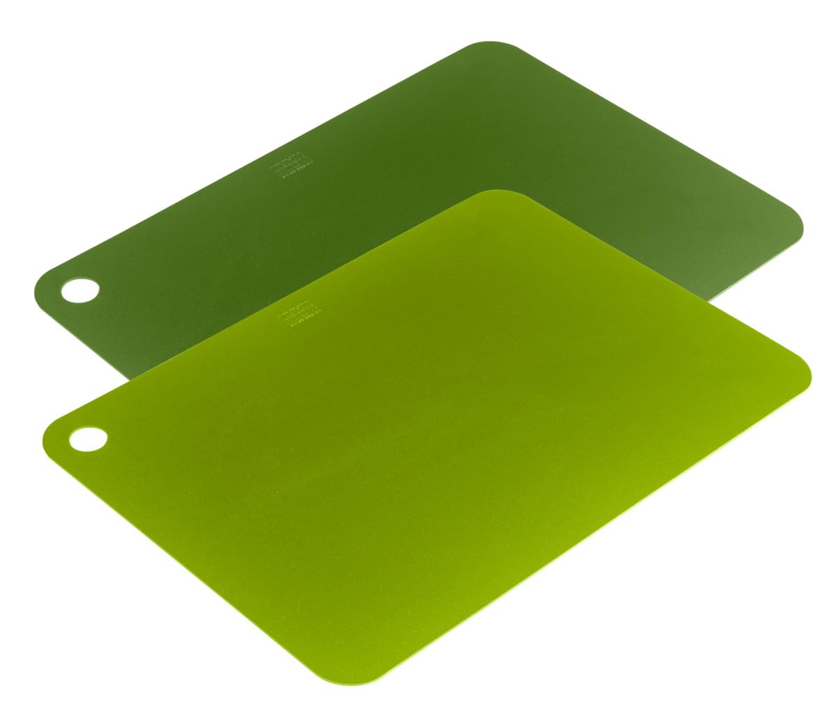 Kuhn Rikon Flexible Cutting Board Set 2pcs Green - Lightweight Non-Slip Cutting Mats with Corner Hanging Hole, Flexible Material for Easy Pouring, Dishwasher Safe Kitchen Set — image 1
