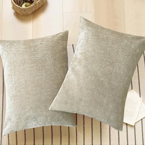 image for CaliTime Throw Pillow Covers Decorative 20 X 26 Inches Pack of 2 Cozy 