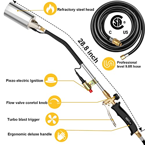 Buying Guide Weed Torch Propane Burner,Blow Torch, Propane Torch,High Out...