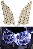 Lamin-x Custom Fit Blue Headlight Covers for Honda VFR800 Interceptor (02-13)