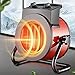 Produktbild Djbnq Tragbarer Raumfahrtheizer 2000W Fan Zwangsheizer Keramik-Kleinheizer mit Thermostat & Tip Over Protection, für Zuhause, Büro, Schlafzimmer