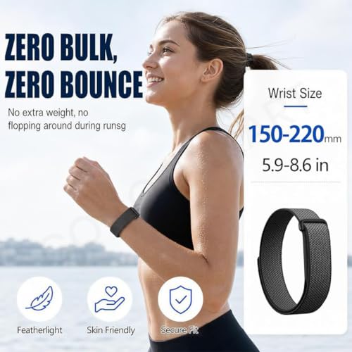 Image of Stretch Nylon Sport Strap Compatible For Google Fitbit Air (Only Strap)