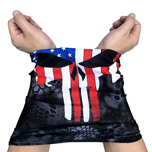 Seamless Neck Gaiter Shield Scarf Bandana Face Mask Seamless Uv Protection For Motorcycle Cycling Riding Running Headbands #TOP5