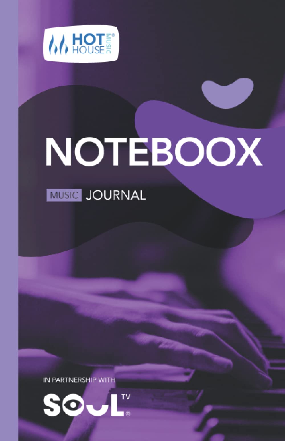 Piano: Noteboox: Music Journal – Purple