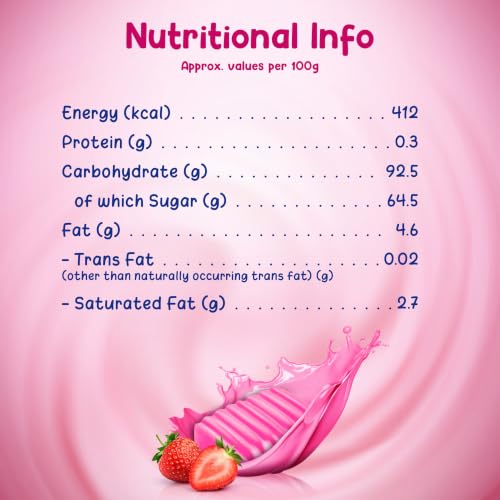 Image of Candyman Toffichoo, Strawberry Soft Toffees For In-Home Serves, 780g