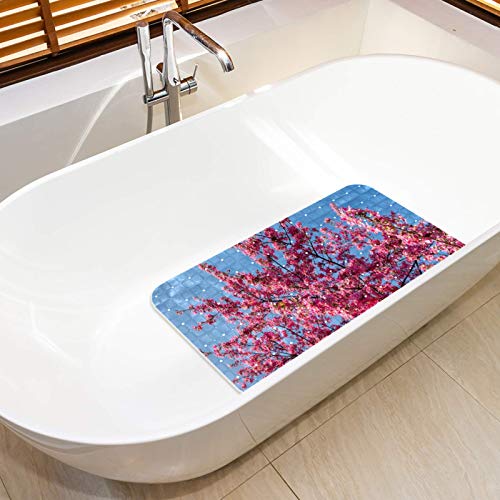 Alfombrilla infantil para bañeras sin textura de secado rápido y 68 cm 6