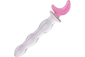 Crystal Glass Exquisite Feminine Massager and Stimulator - AKStore - Crescent Moon Venus