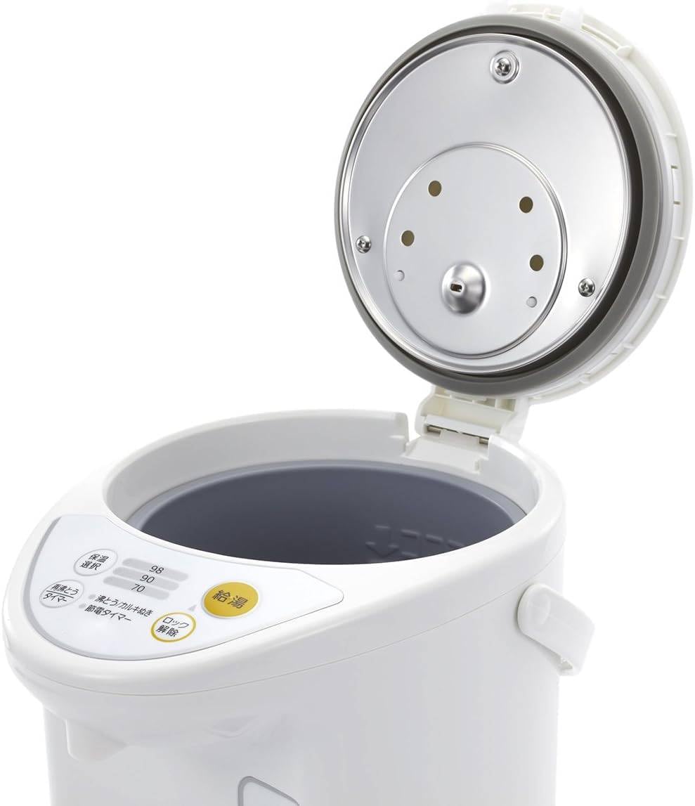 Amazon | マイコン 電気 ポット 2.2L ホワイト | ノーブランド品