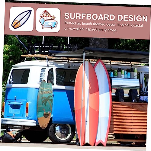 Plaque murale bois thème surf de qualité pour décoration de caractère rétro