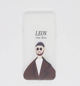 Amazon Co Jp Iphoneケース クリア 透明 7 8サイズ レオン マチルダ Leon Matilda シンプル キャラクター ペア お揃い かわいい レオン Leon 家電 カメラ