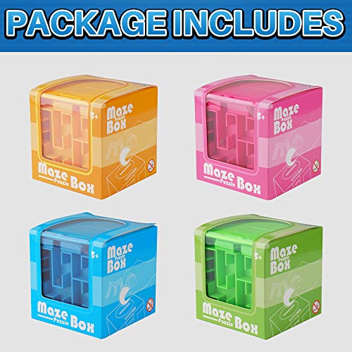 Zpisf 4 Pack Money Maze Puzzle Box, Perfect Money Holder Puzzle And Brain Teasers For Kids And Adults #TOP5